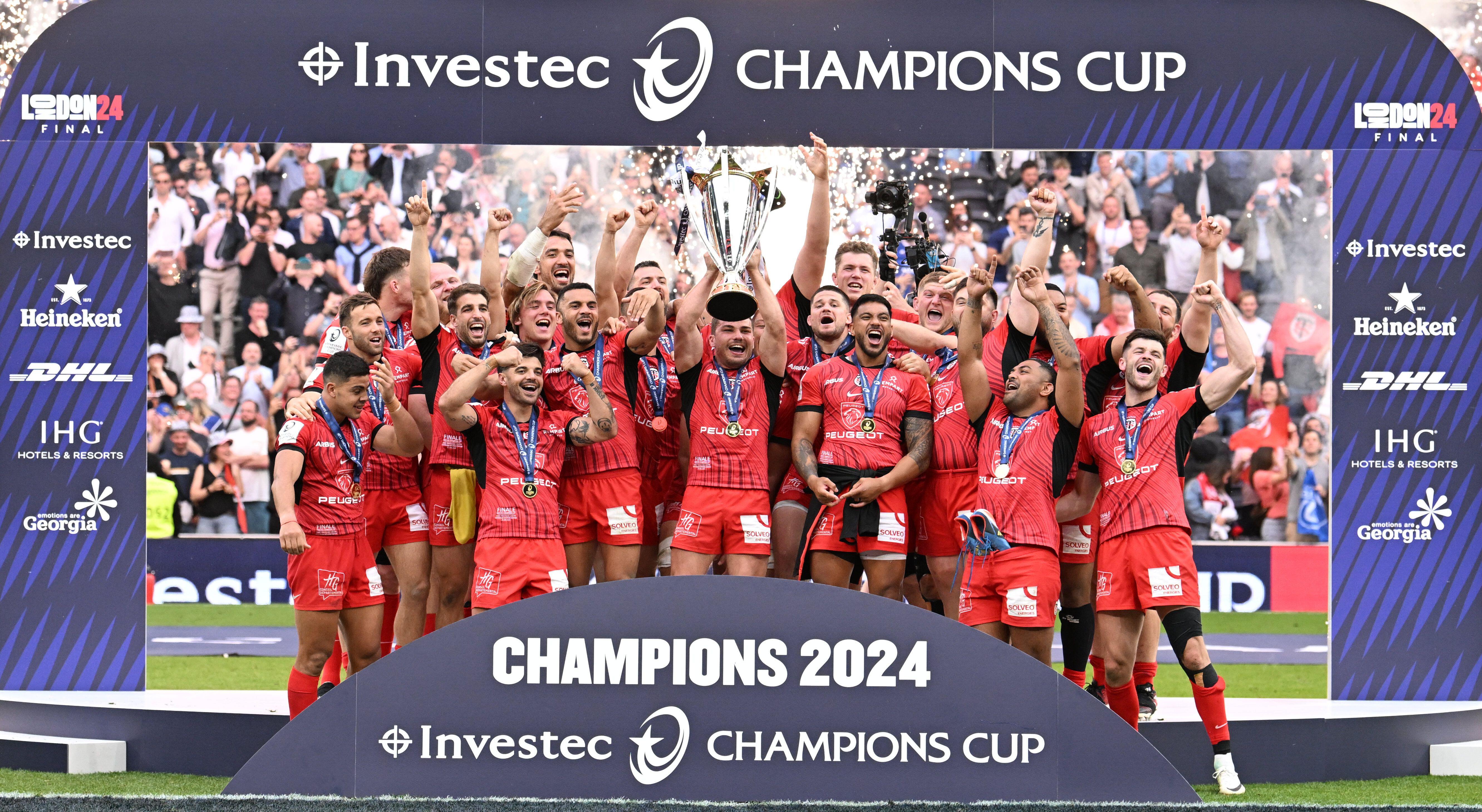 Defending champions Toulouse drawn against Challenge Cup winners Sharks in Investec Champions Cup