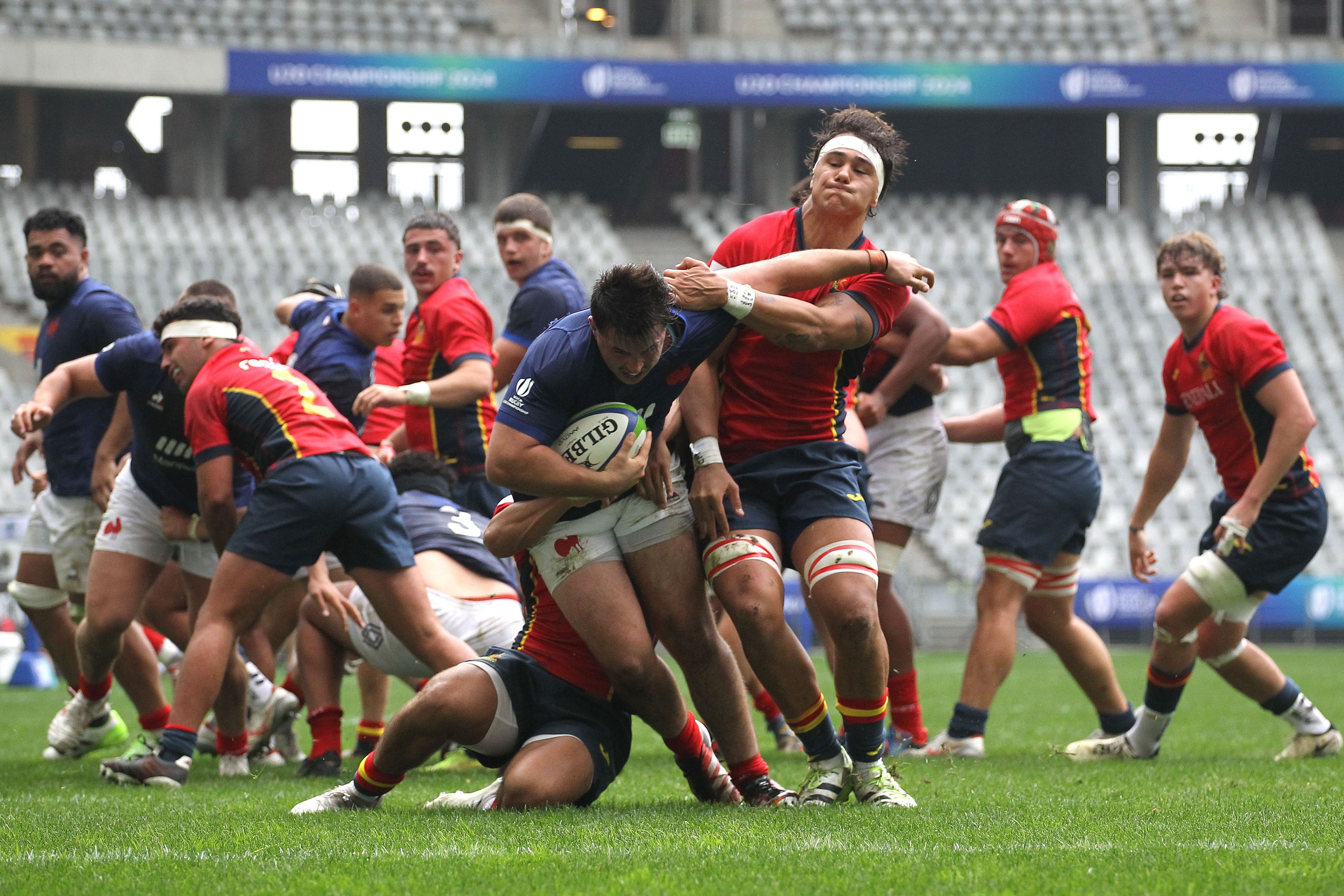 France overpower Spain in World Rugby U20 Championship opener