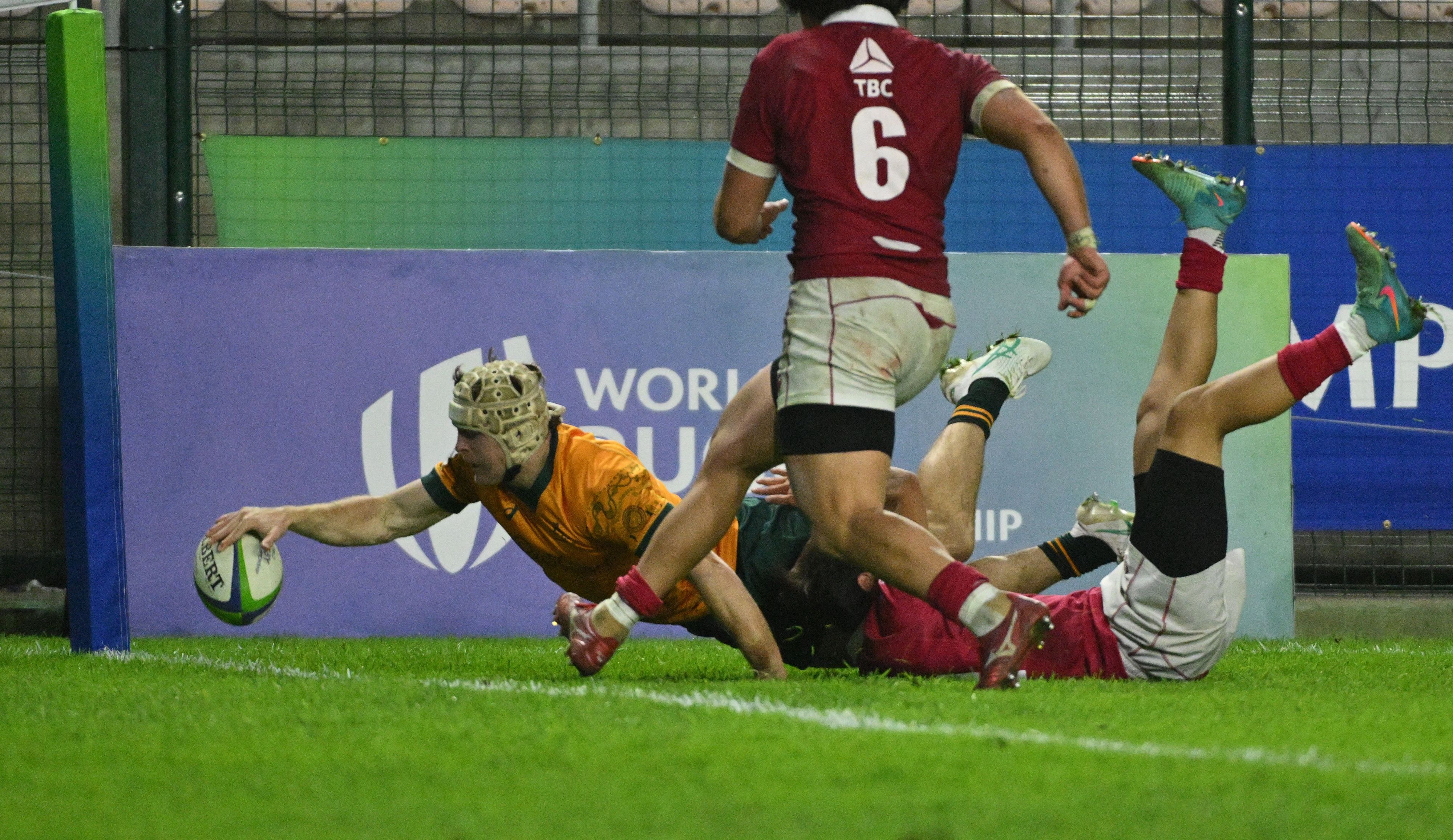 Australia U20s overcome red card to secure victory over Georgia