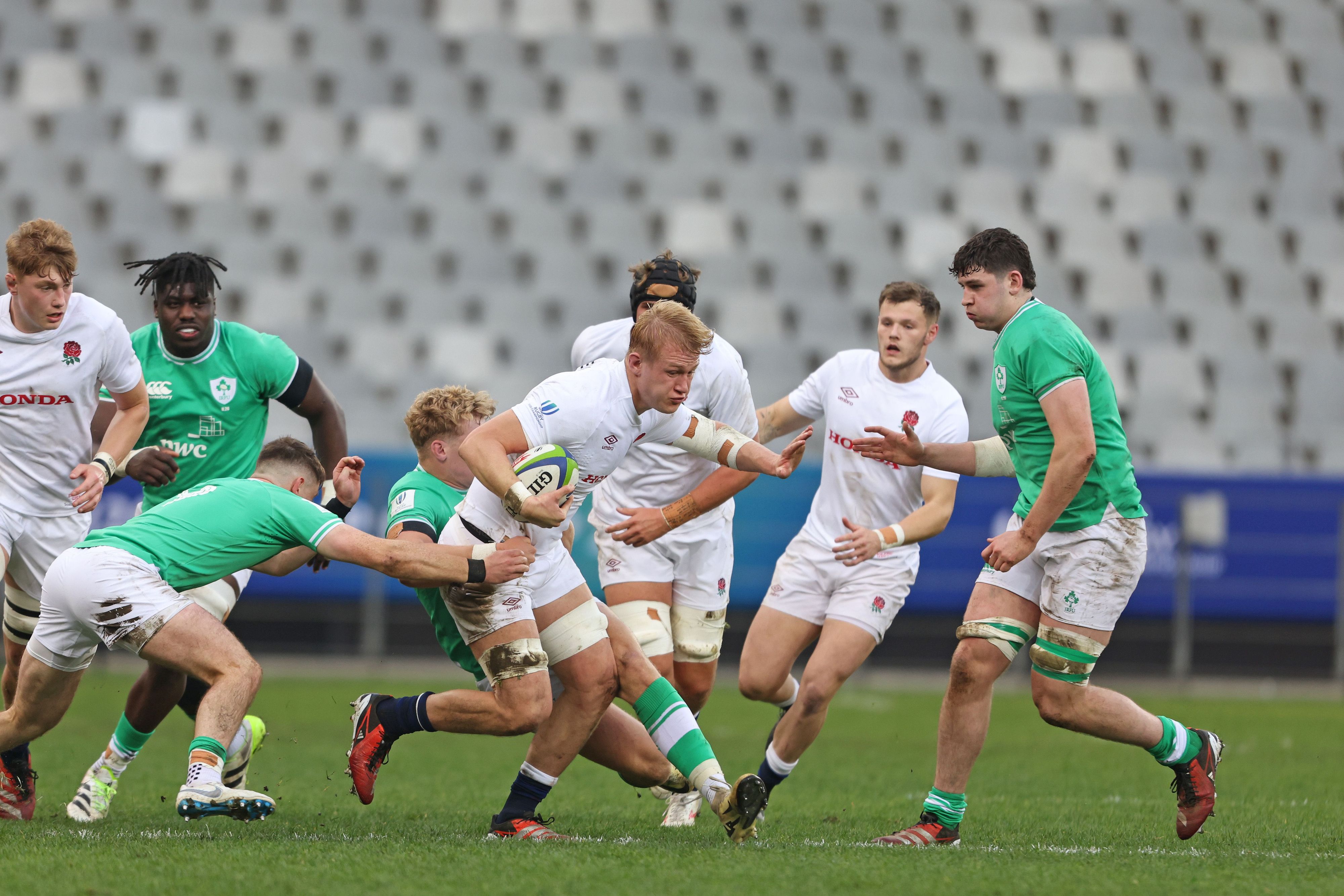 England outmuscle Ireland to reach final of World Rugby U20 Championship