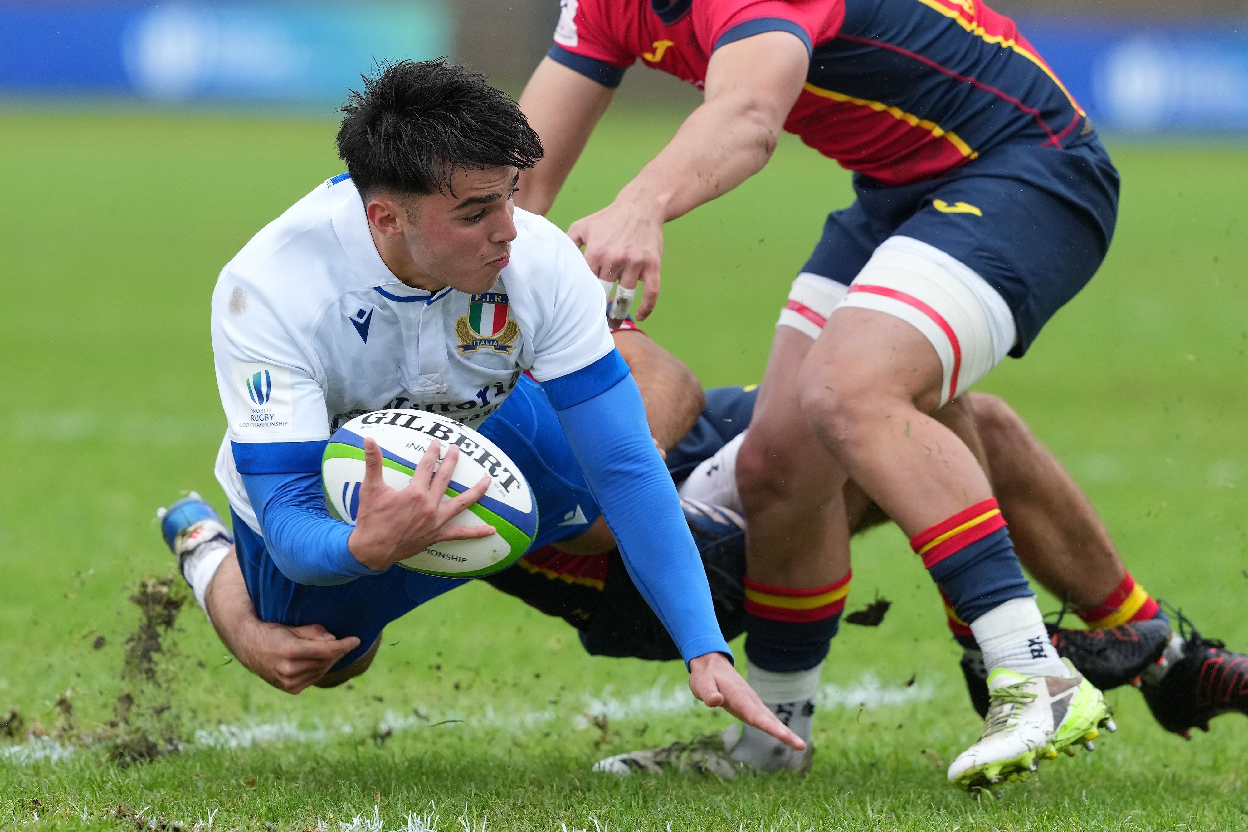 Italy guarantees U20 Championship status with hard-fought win over Spain