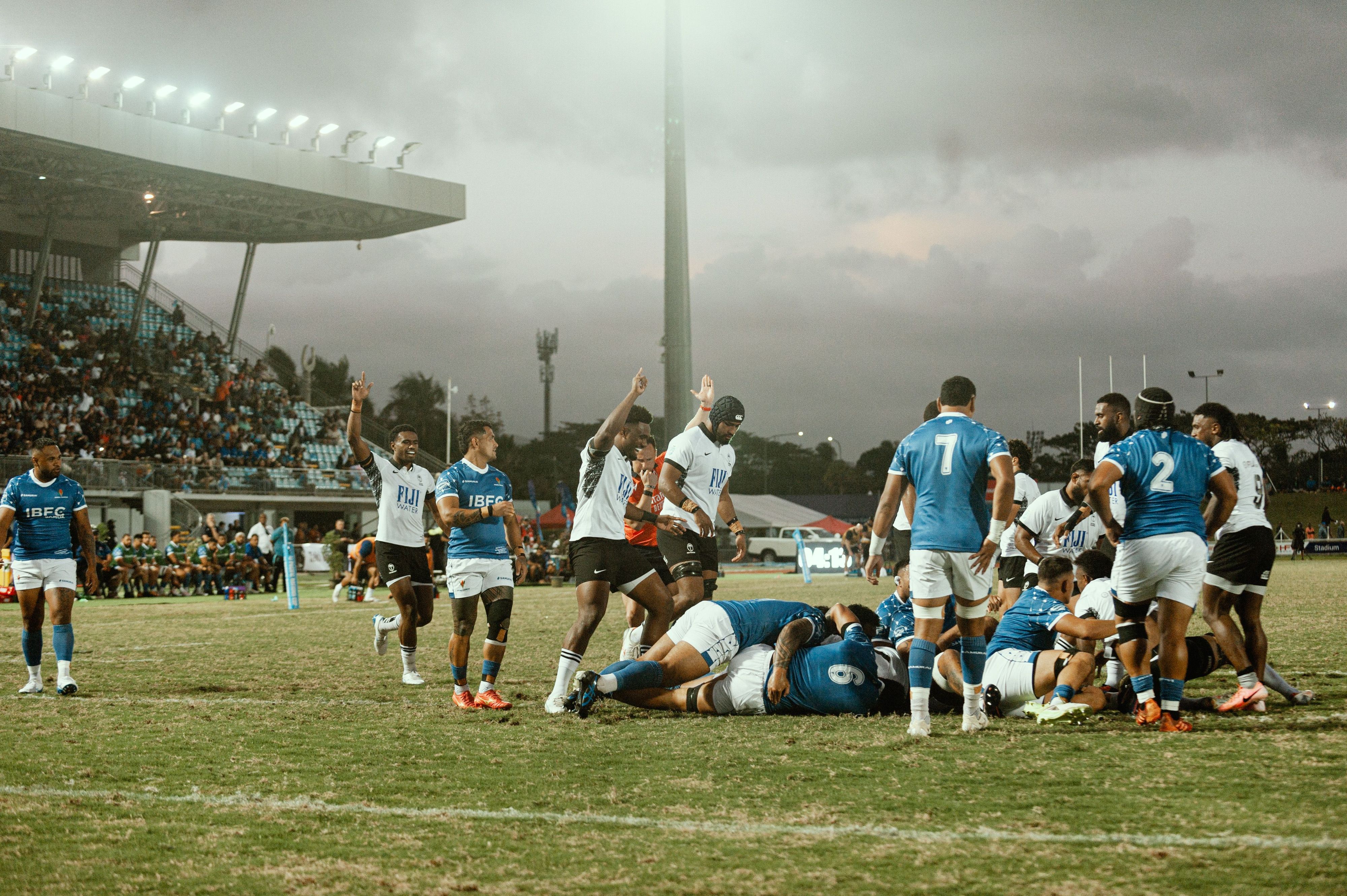 Kitione Salawa stars as Fiji crush Samoa in Pacific Nations Cup opener