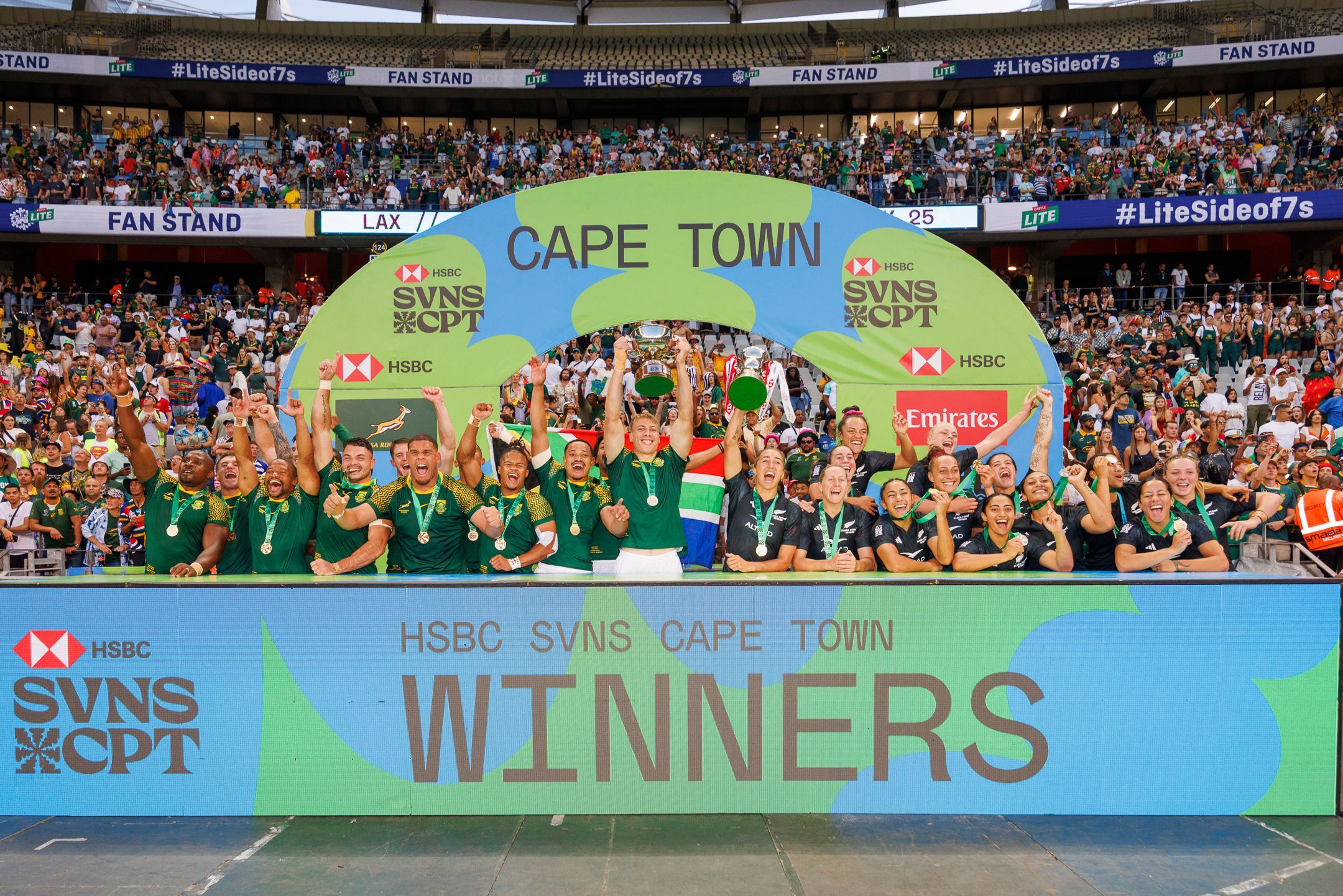 Blitzboks end nine-year wait while Black Ferns Sevens reign supreme in Cape Town