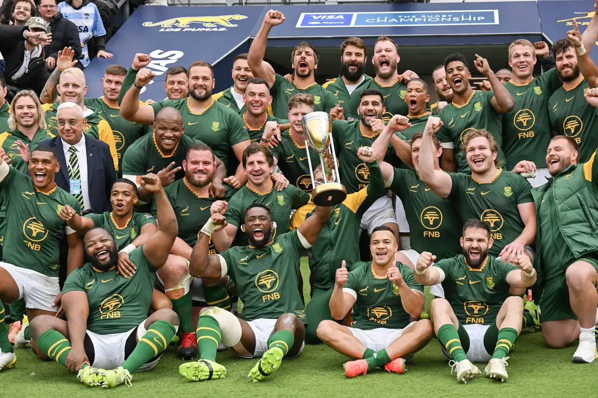 Springboks survive Pumas scare to retain Rugby Championship title
