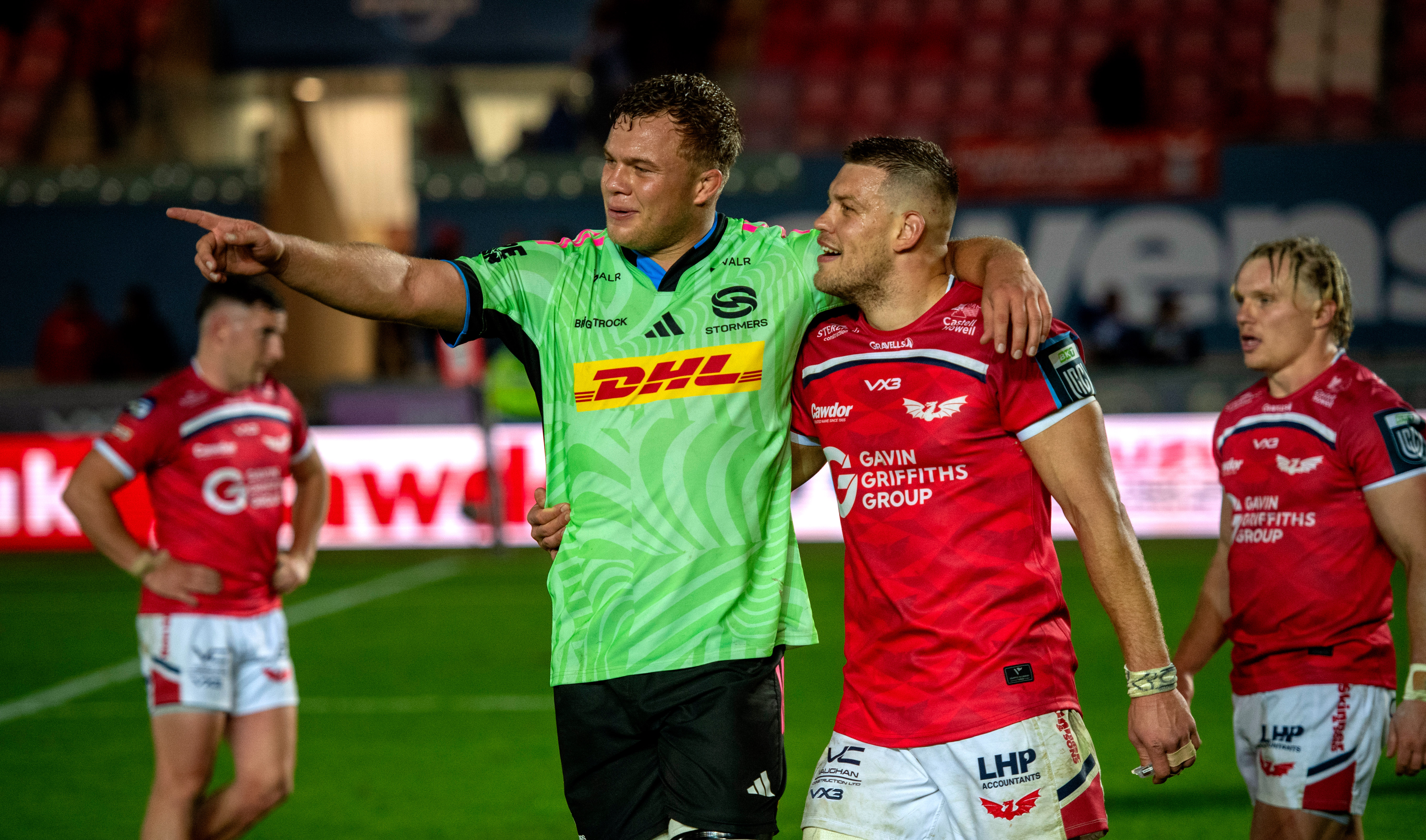 Jarrod Taylor shining for Scarlets back on South African soil