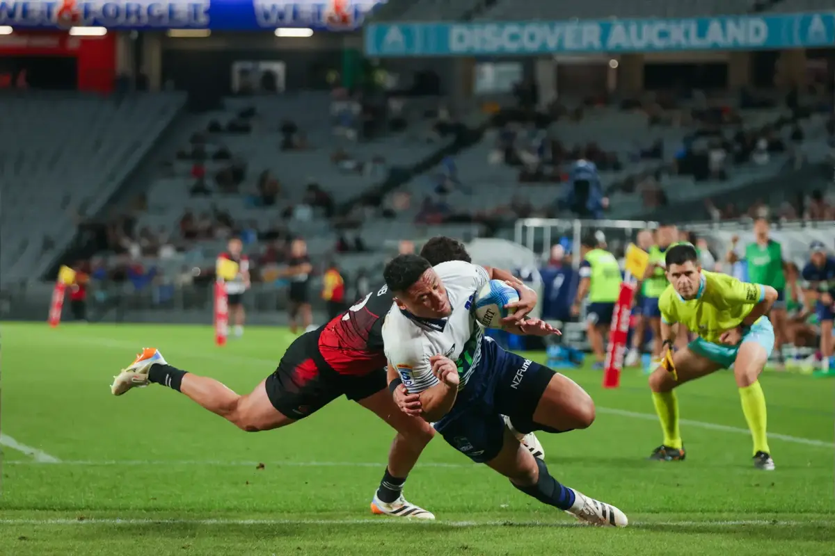 Clarke hat-trick fires Blues to dominant victory over Crusaders