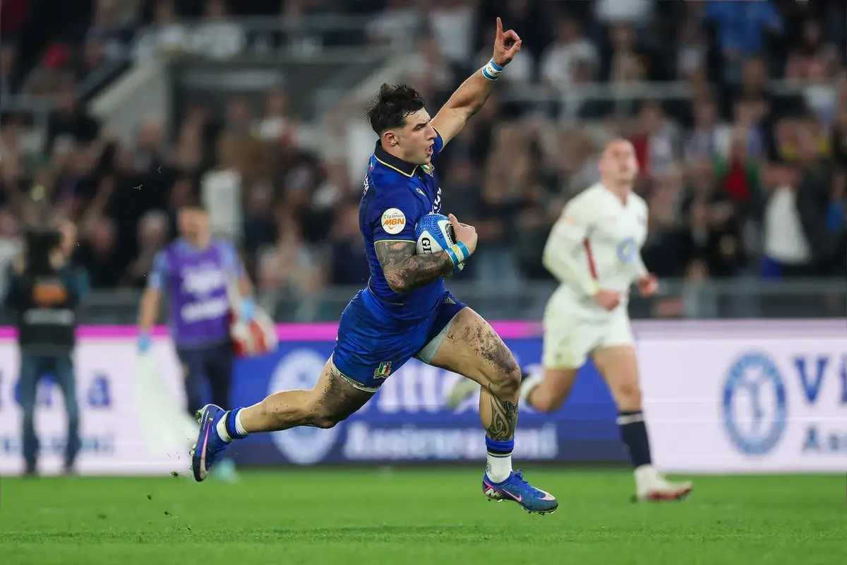 Sensational Italy make history with first victory over England