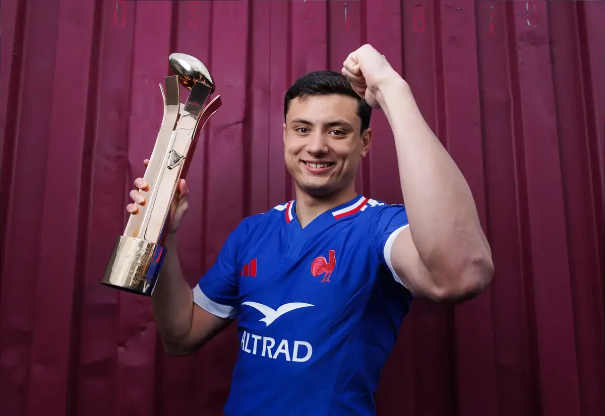 Bielle-Biarrey crowned Six Nations Player of the Championship