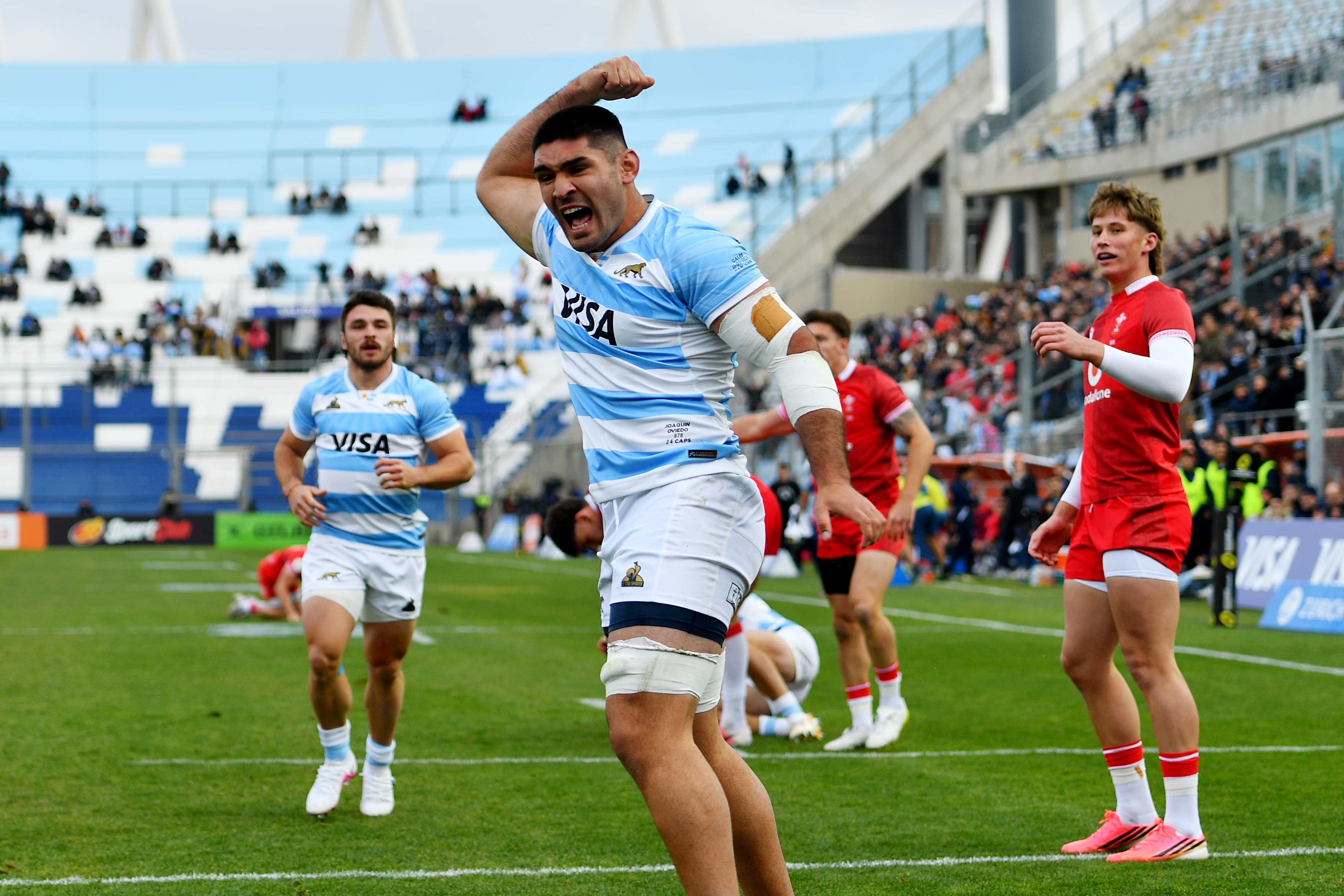 Argentina overpower Wales with five-try display in San Juan